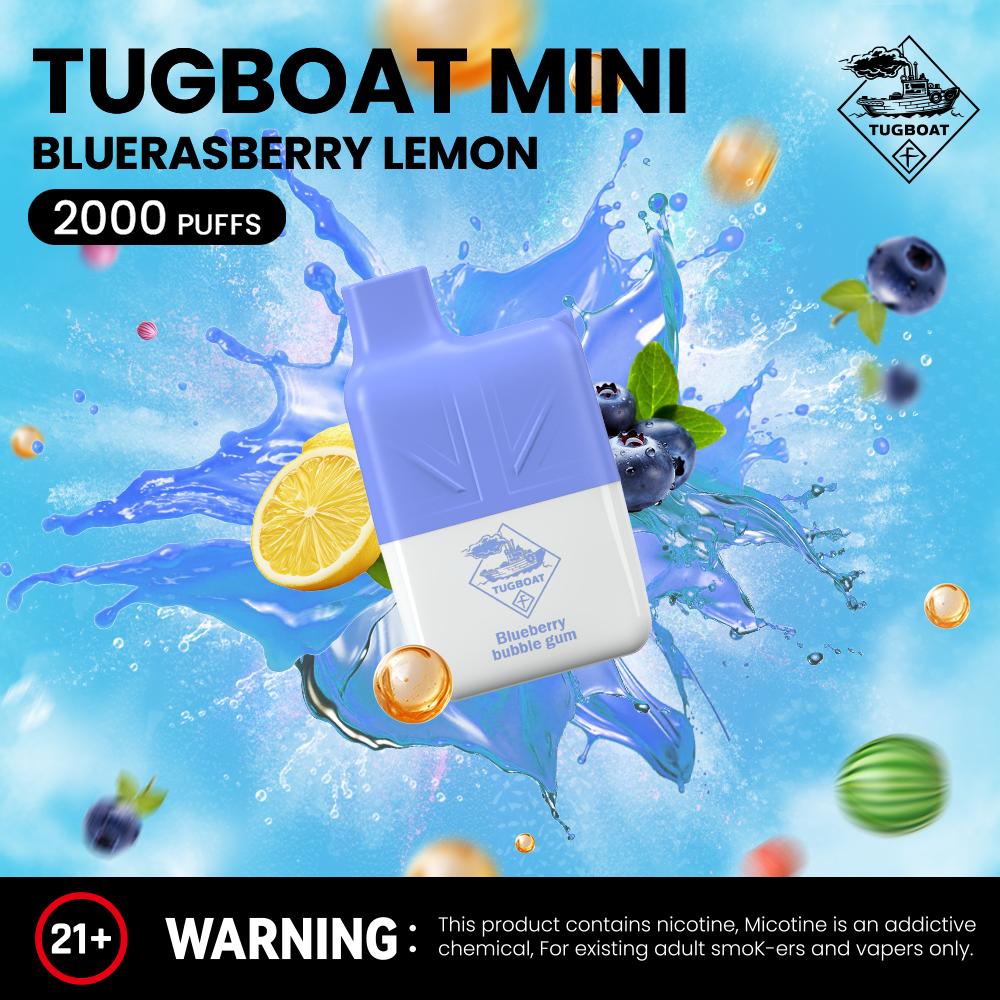 Tugboat Mini 2000 Puffs Disposable Vape in Dubai, UAE