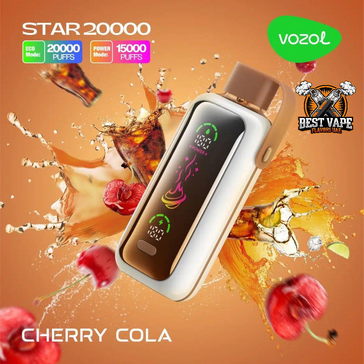 Vozol Star 20000 Puffs Dual Power Disposable Vape in UAE