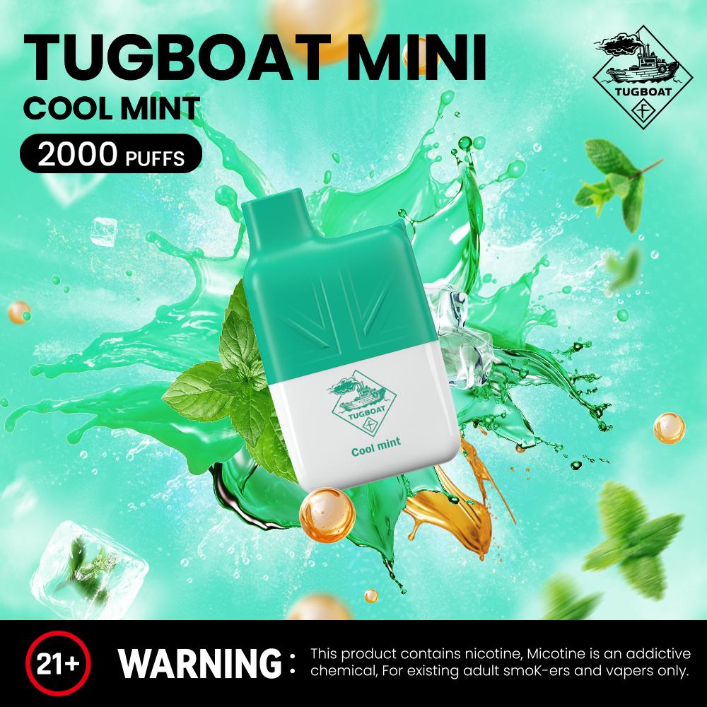 Tugboat Mini 2000 Puffs Disposable Vape in Dubai, UAE