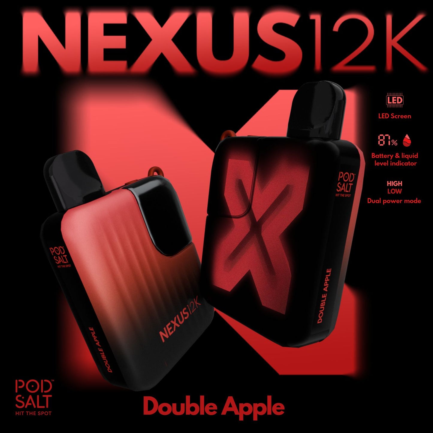 Pod Salt Nexus 12000 Puffs disposable vape in Dubai