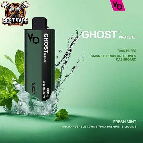 Vapes Bars Ghost Pro Elite 7000 Puffs Disposable Vape