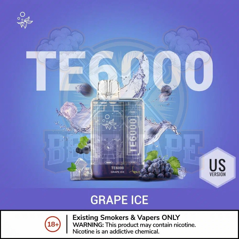 ELF BAR TE6000 Puffs Disposable Vape (US Version) in Dubai