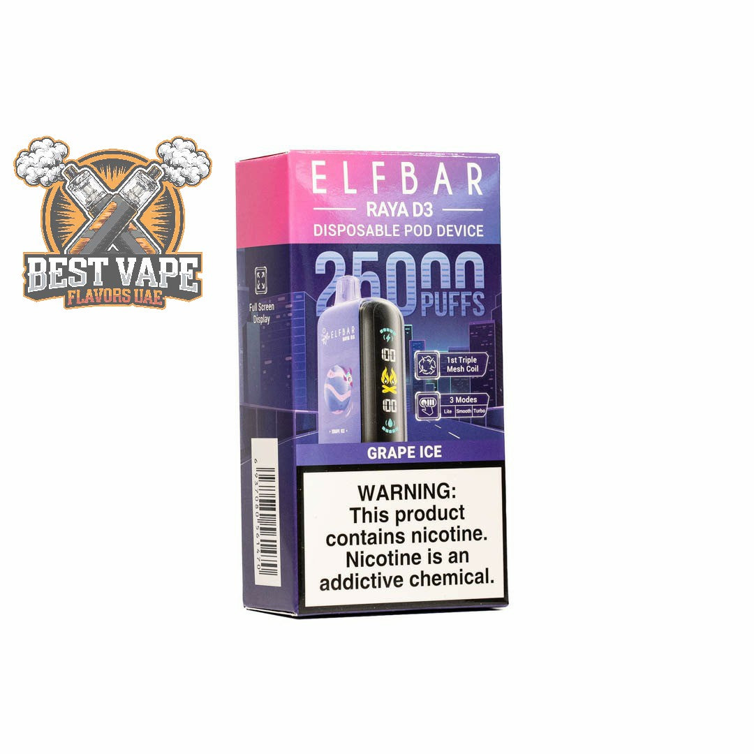 ELF BAR RAYA D3 - 25000 Puffs Disposable Vape in Dubai