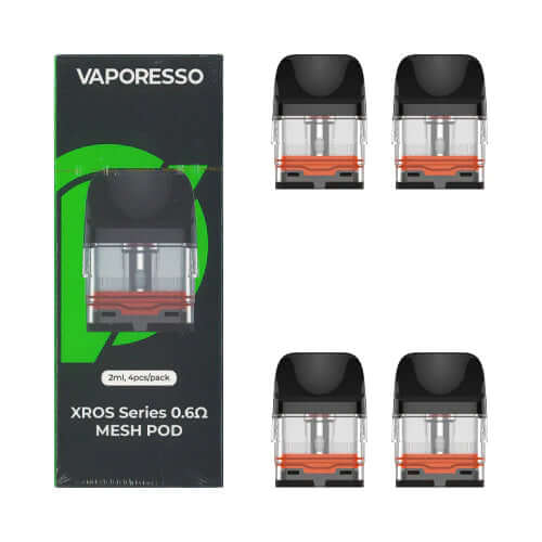 Vaporesso Xros Series all pods 1in/4ps availableMateriel: 0.6