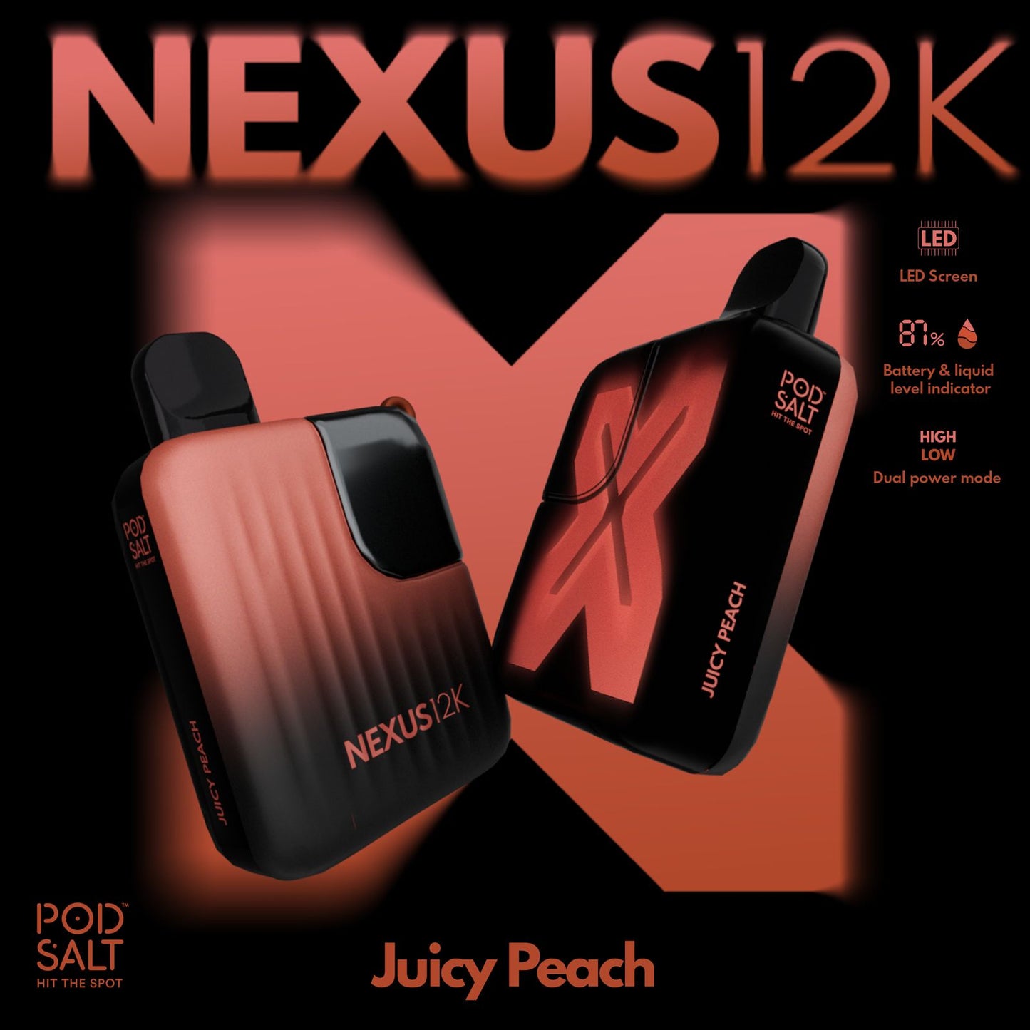 Pod Salt Nexus 12000 Puffs disposable vape in Dubai