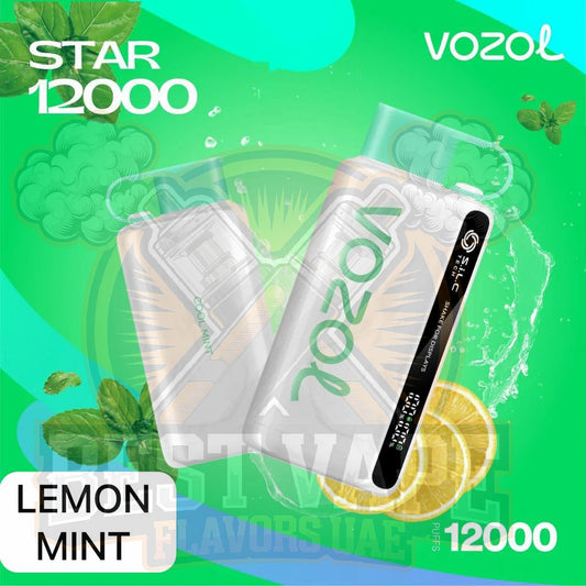 Vozol Star 12000 Puffs Disposable Vape in Dubai