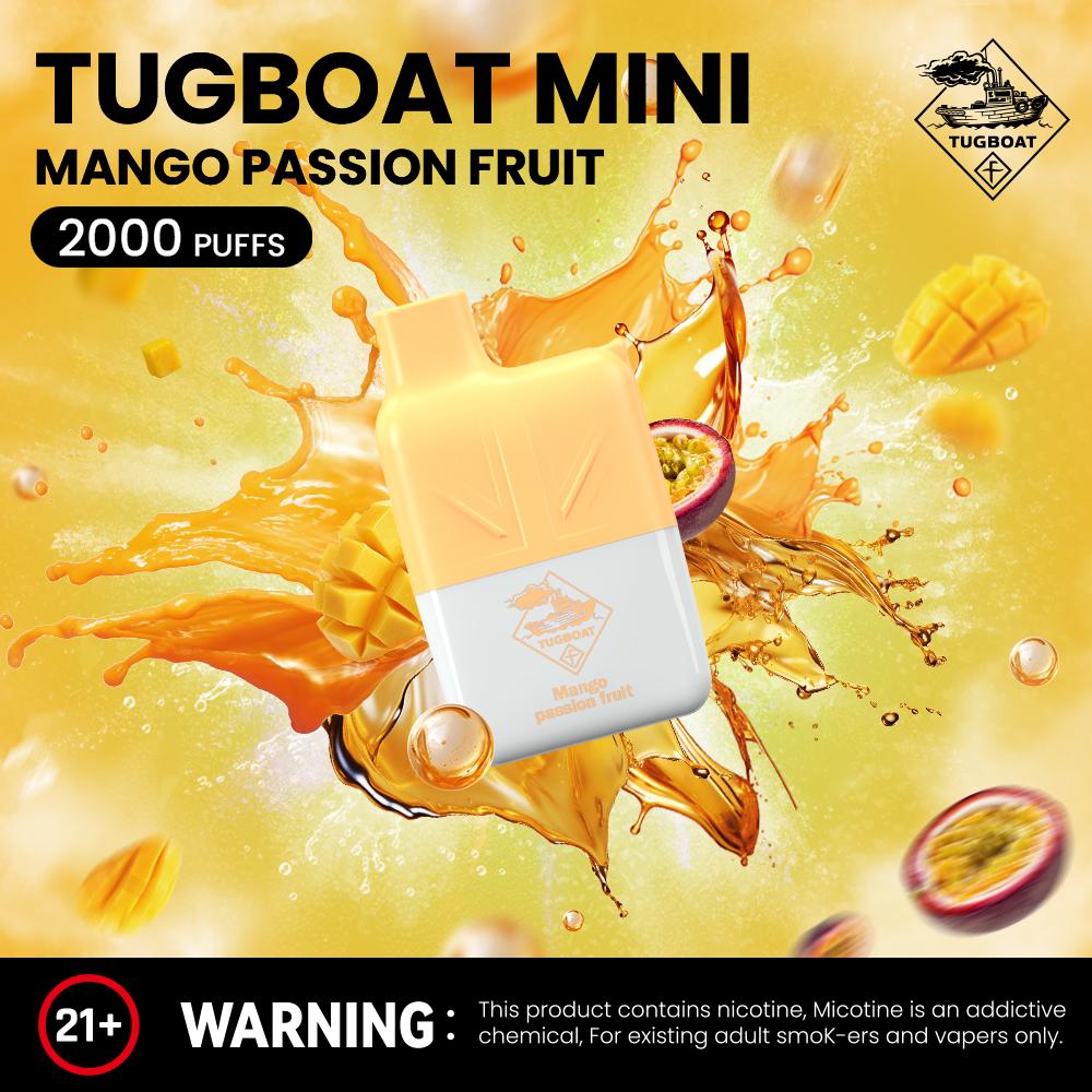 Tugboat Mini 2000 Puffs Disposable Vape in Dubai, UAE