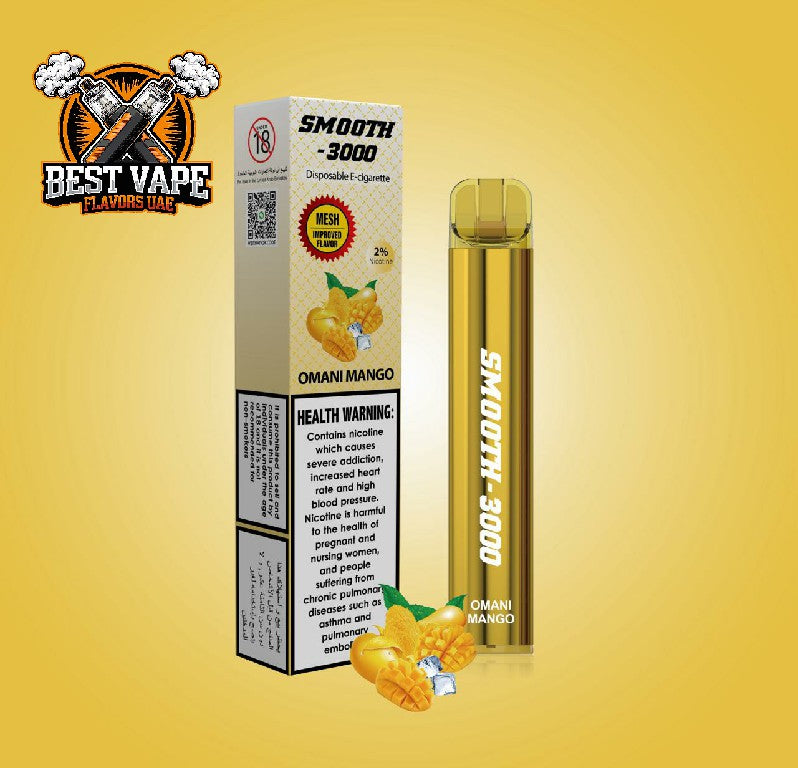 Smooth 3000 Puffs Disposable Vape