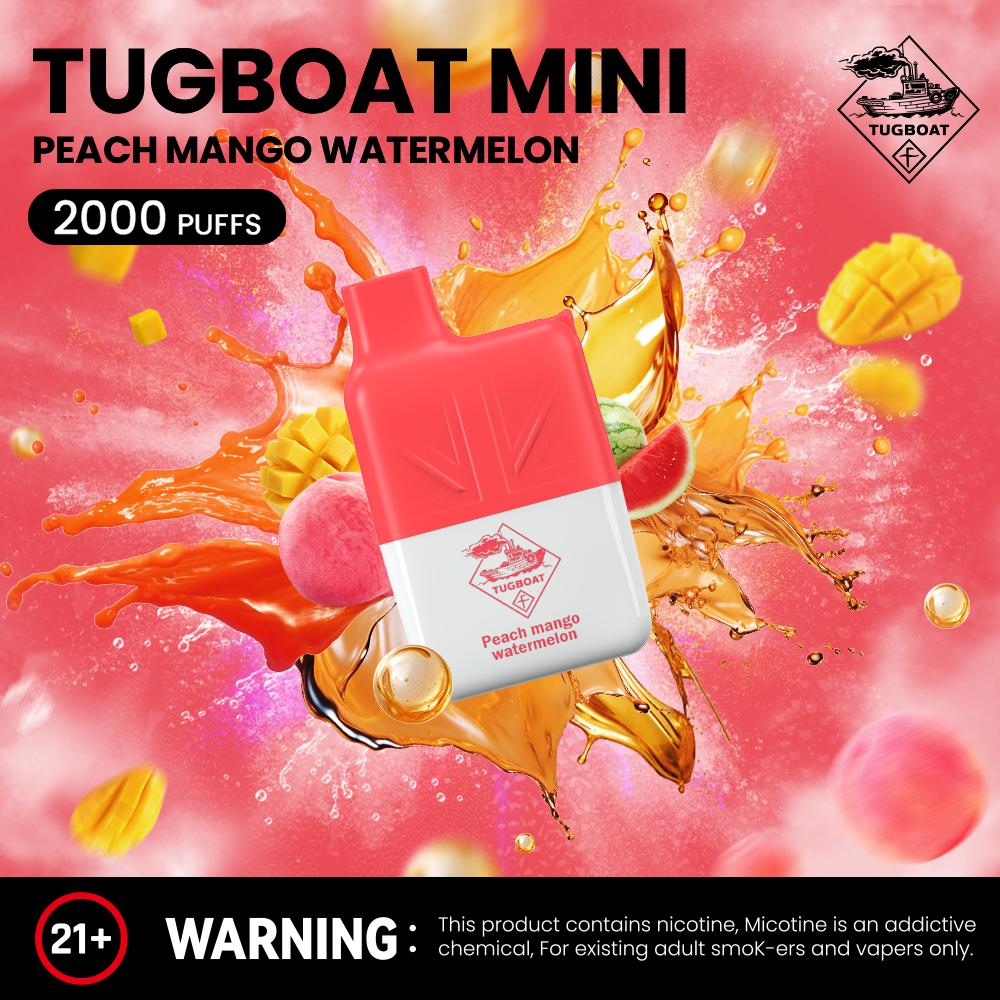 Tugboat Mini 2000 Puffs Disposable Vape in Dubai, UAE