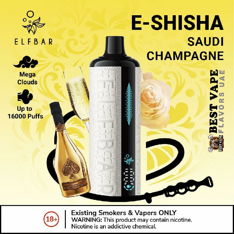 Elf Bar E-Shisha 16000 Puffs Disposable Vape