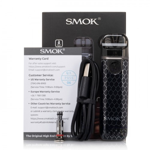 SMOK NOVO 4 Mini Pod Kit - Compact Vaping InnovationColor: White Cobra