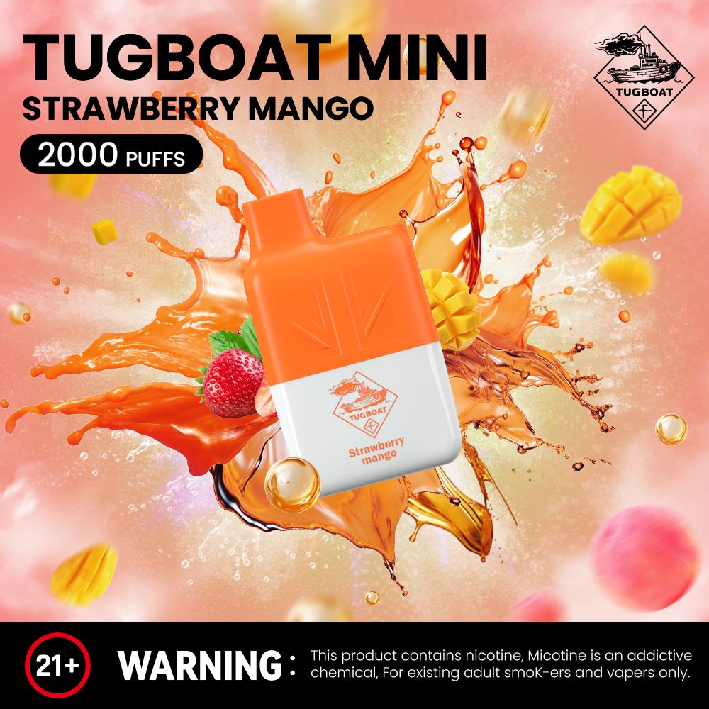 Tugboat Mini 2000 Puffs Disposable Vape in Dubai, UAE