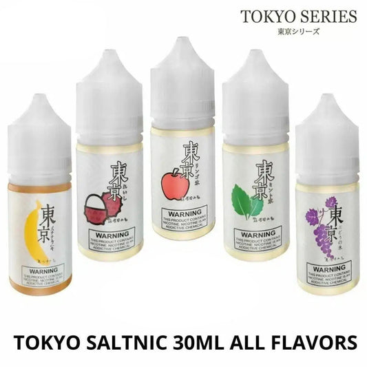 TOKYO SALTNIC E-LIQUID | CLASSIC SERIES 30mg and 50 mg