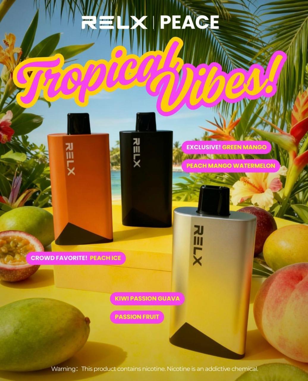 Relx Peace 25000 Puffs Disposable Vape in Dubai, UAE