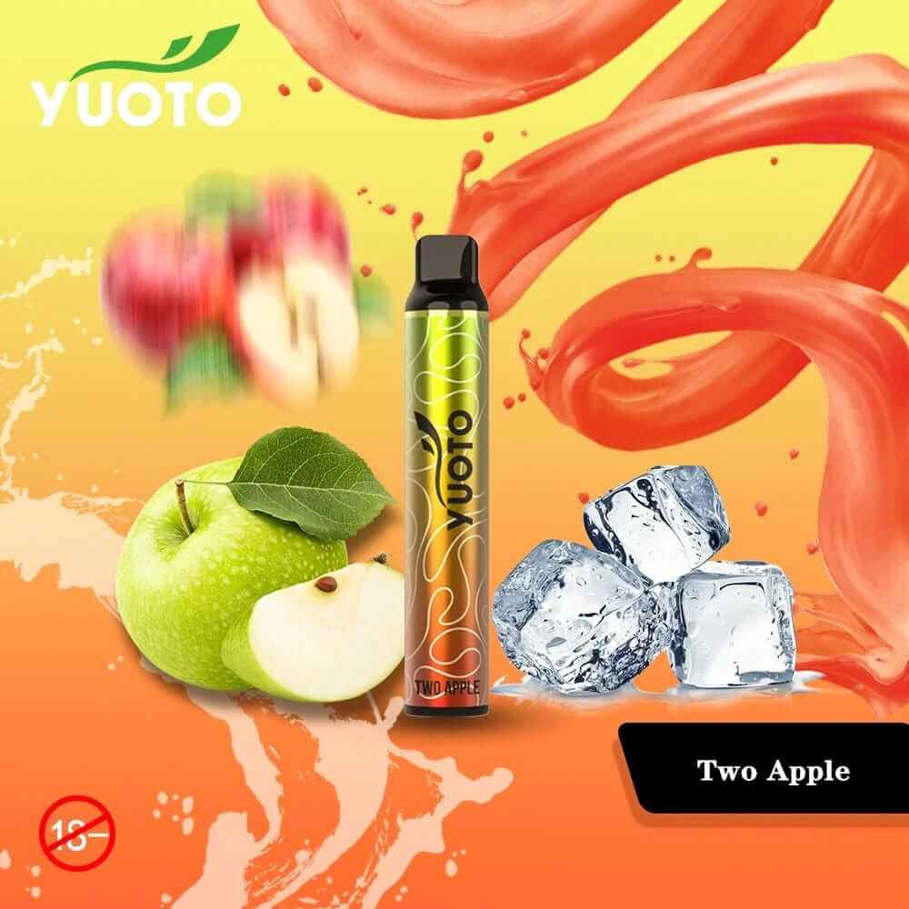 Yuoto Luscious 3000 Puffs Disposable Vape in UAEFlavors ::: Two Apple