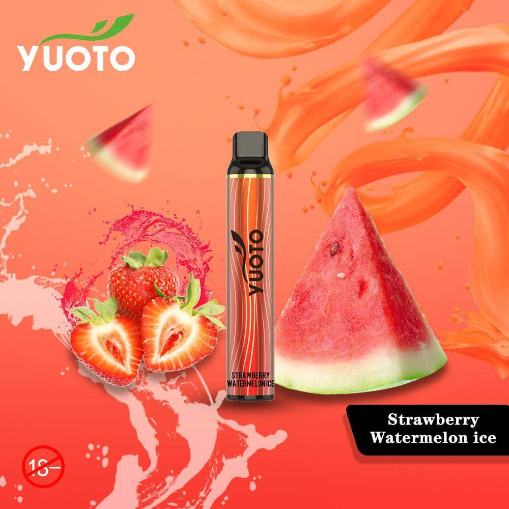 Yuoto Luscious 3000 Puffs Disposable Vape in UAEFlavors ::: Strawberry Watermelon