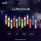 Yuoto Luscious 3000 Puffs Disposable Vape in UAEFlavors ::: Bubble Gum