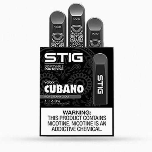 Buy VGOD STIG Disposable Vape in Dubaiflavors: Cubano