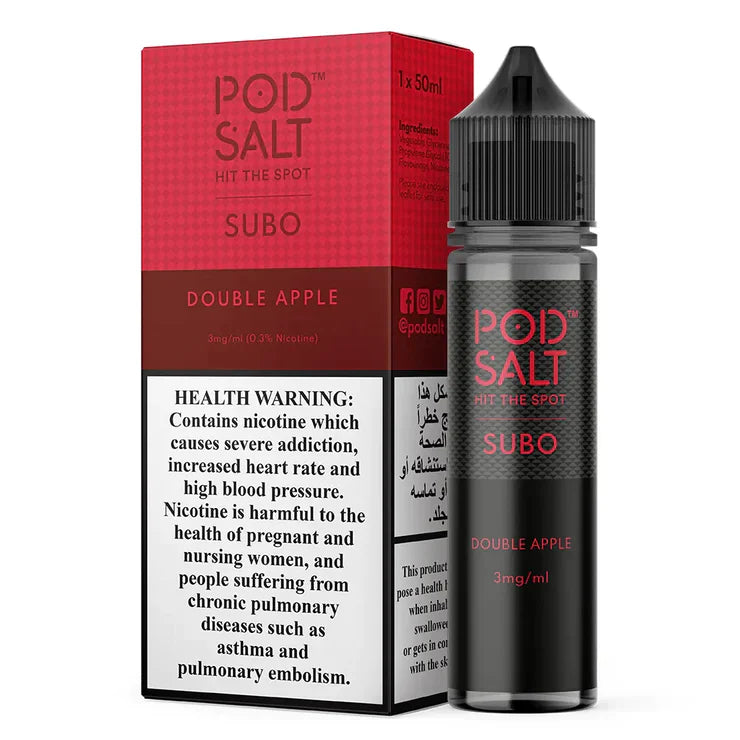 Pod Salt Subo 3MG 50ML E-Juice in Dubai